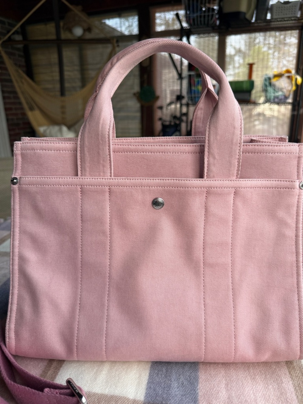 Coach Cargo Tote Ballerina Pink - Picture 4 of 17
